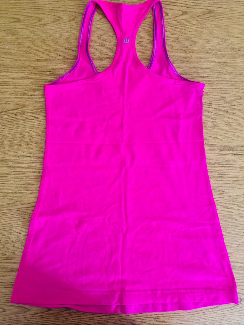 lululemon Bright Pink Racerback Tank size 4LONG - Picture 4 of 9